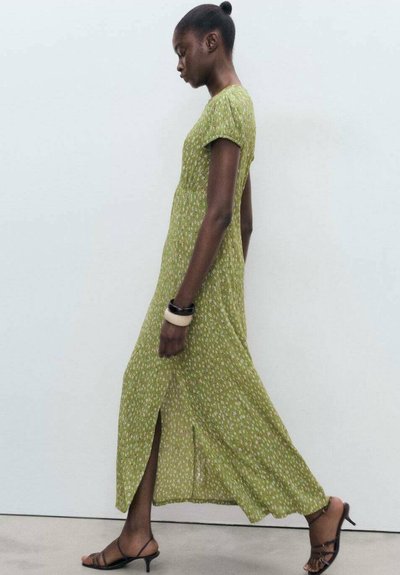 mango green striped dress BEST PICKS