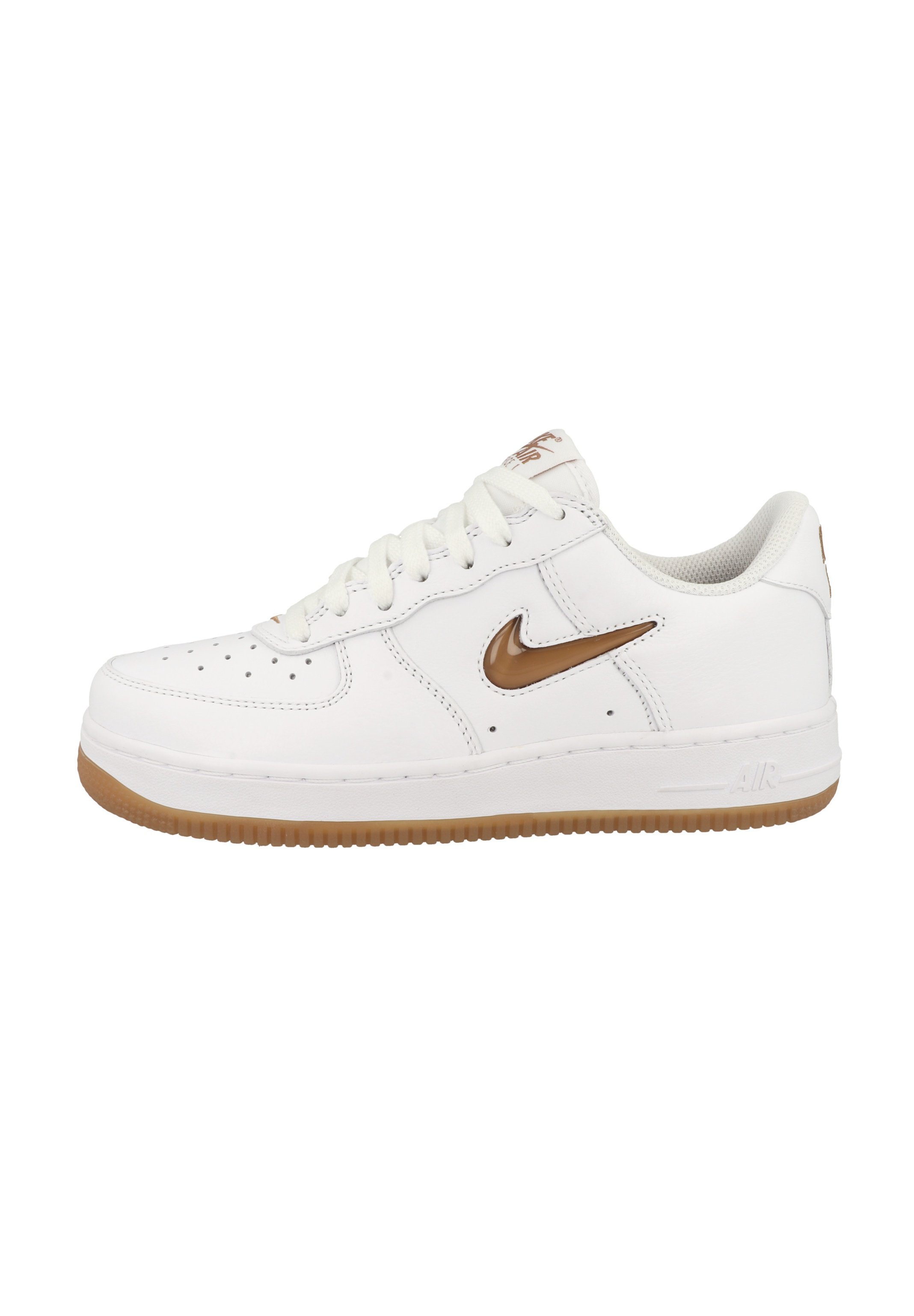 nike air force 1 white brown gum