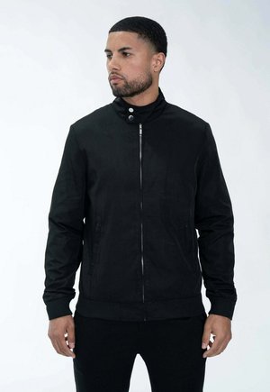 UNIE SANS CAPUCHE STYLE BIKER  - Veste mi-saison - noir