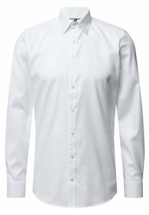 OLYMP Level Five SLIM FIT BUSINESS AUS TWILL - Chemise classique - weiß