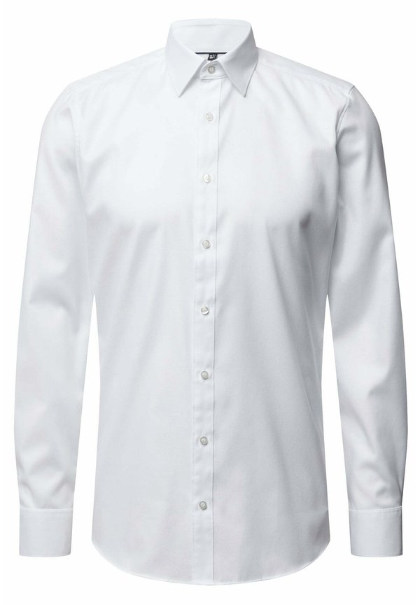 SLIM FIT BUSINESS AUS TWILL - Formal shirt - weiß2