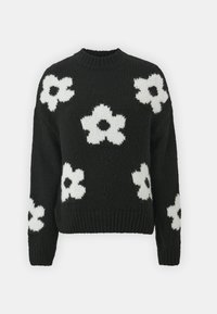 JDYKILIAN FLOWER  - Pullover - black/ecru