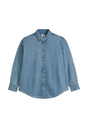 Levi's®, JORDAN DENIM SHIRT TRIP ON DRIP SHIRT - Skjortebluser - trip on drip shirt - med indigo - worn in -