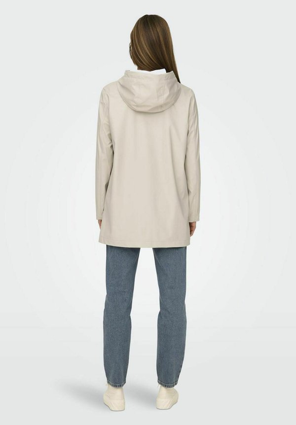 ONLELISA RAINCOAT - Waterproof jacket - silver lining2
