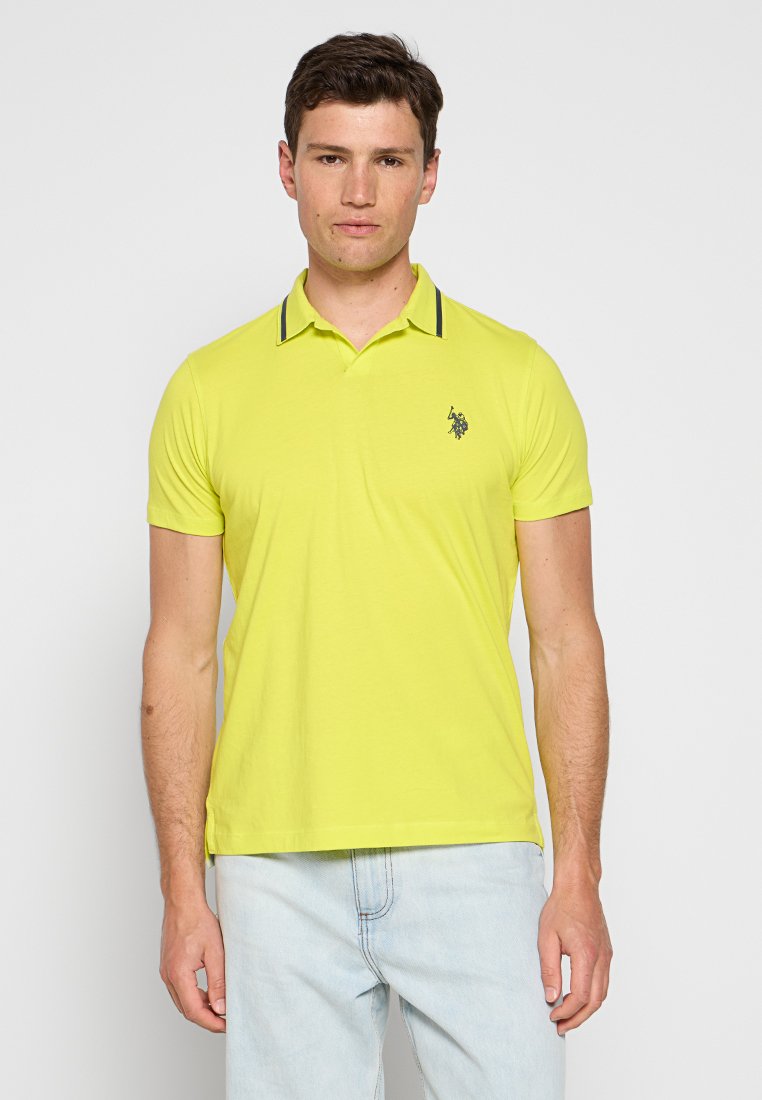 U.S. Polo Assn. Poloshirt geel U.S. Polo Assn. Poloshirt geel
