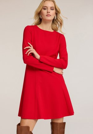FLARE IN PUNTO MILANO - Freizeitkleid - rosso