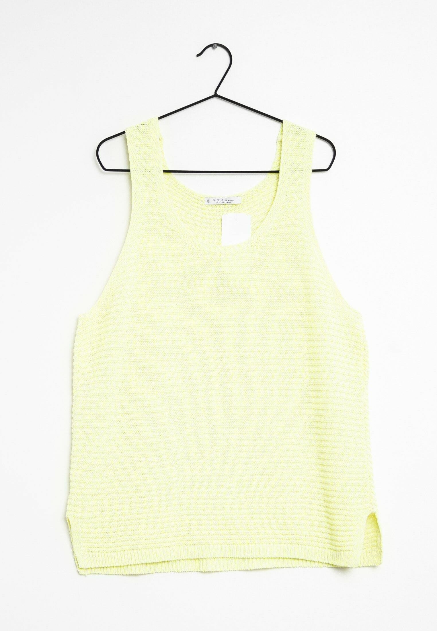 Violeta by Mango Top - yellow/green - (Pre-owned) - Zalando.ie