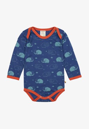 loud + proud, LANGARM DRUCK MAMMUT ULTRAMARINE - Body - blau