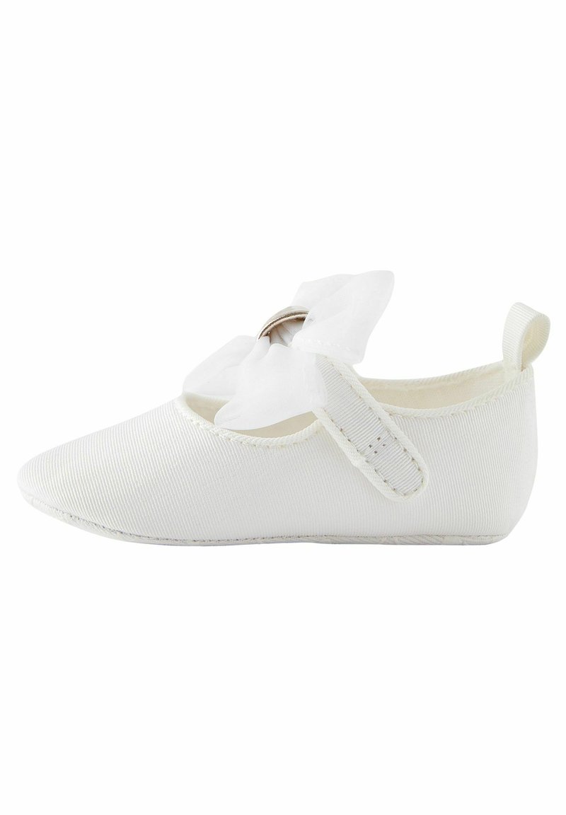 Baker by Ted Baker - PADDERS WITH ORGANZA BOW - Zīdaiņu apavi - ivory, Palielināt