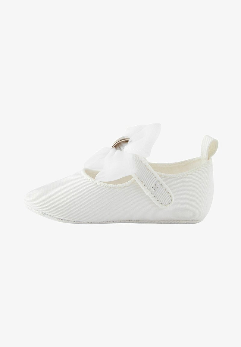 Baker by Ted Baker PADDERS WITH ORGANZA BOW - Încălțăminte bebeluși - ivory