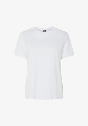 Pieces, PCRIA SS SOLID TEE JRS NOOS BC - T-shirt basic - bright white