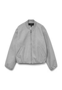 VMPOPBELLA - Bomber Jacket - light grey melange