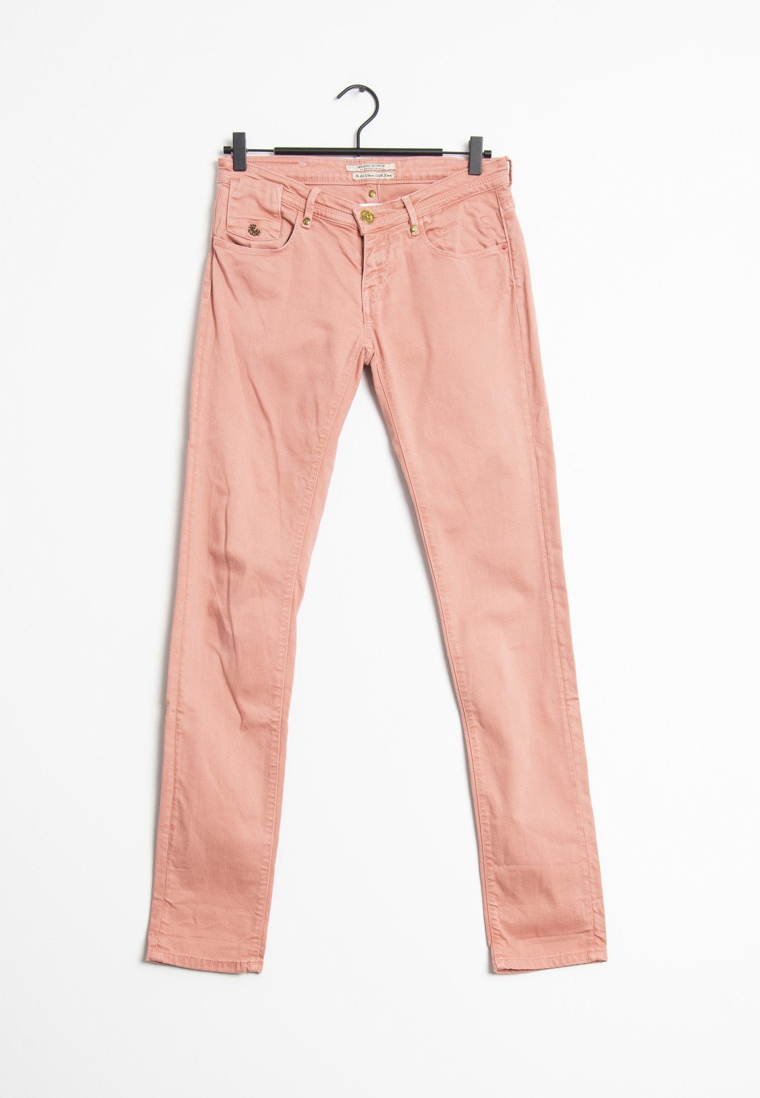 Maison Scotch Broek - pink/donkerroze - Zalando.nl