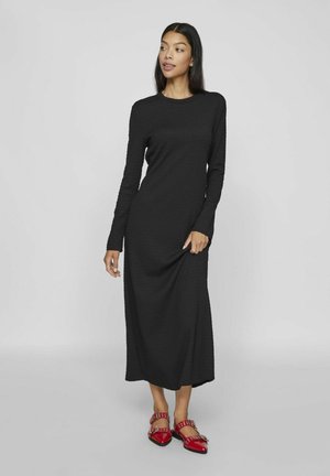 LANGÄRMELIGES - Strikkjoler - black