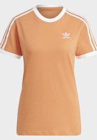 adidas Originals 3 STRIPES - T-Shirt print - hazy copper