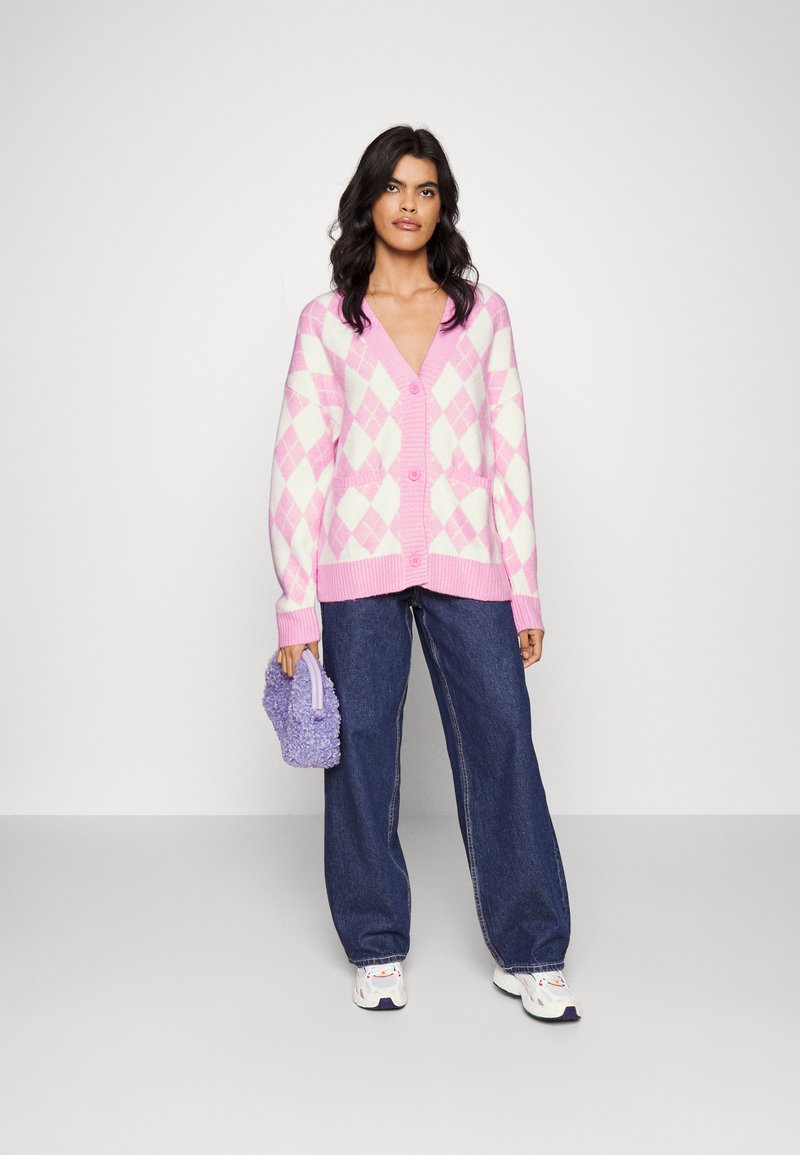 Monki Gilet - pink/rose - ZALANDO.FR