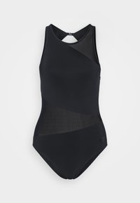 WOMENS ANGLE SWIMSUIT VENT BACK  - Costum de baie - black