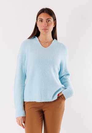 PULLOVER - Maglione - azzurro
