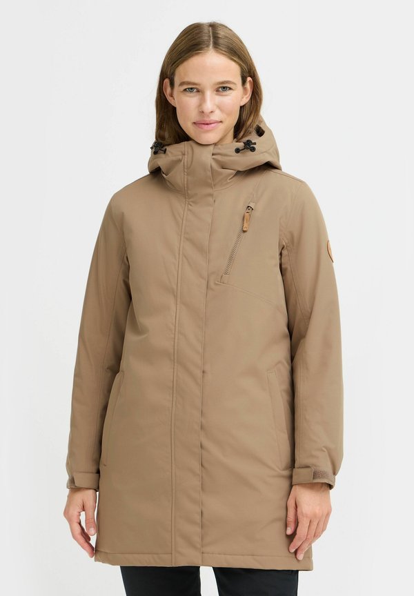 NBKEA W W-PRO 10.000 WITH WATERPROOF COATING - Parka - pine bark