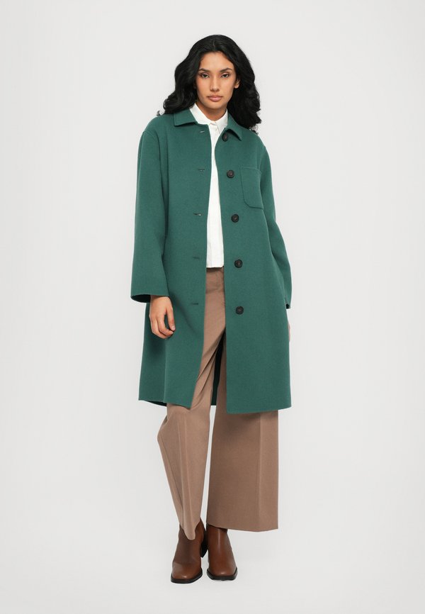 ZENONE - Classic coat - verde2
