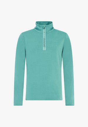 1/4 ZIPTOP - Ilgarankovis viršutinės dalies drabužis - glacial blue