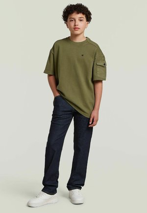 G-STAR, BOYS ARMY TEE POCKET - T-Shirt print - four leaf clover
