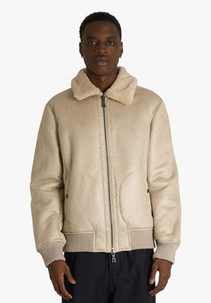 Giubbotto Bomber - beige