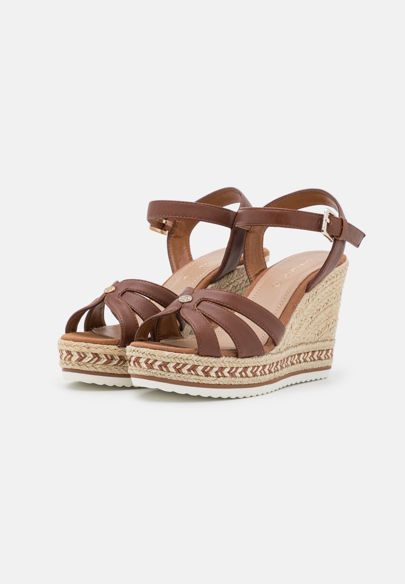 Damen Pumps | TOM TAILOR High Heel Sandalette cognac - FG80110 Damen Pumps | TOM TAILOR High Heel Sandalette cognac - FG80110