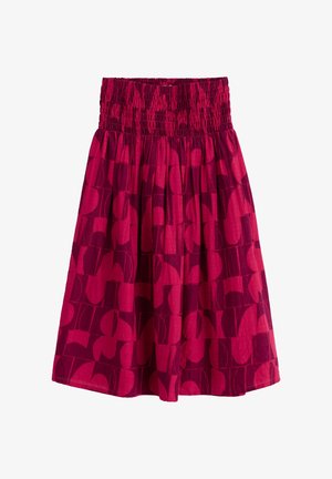 Seasalt Cornwall, SEASALT CORNWALL ROSEMARY SKIRT - Jupe trapèze - spliced abstract dark freesia