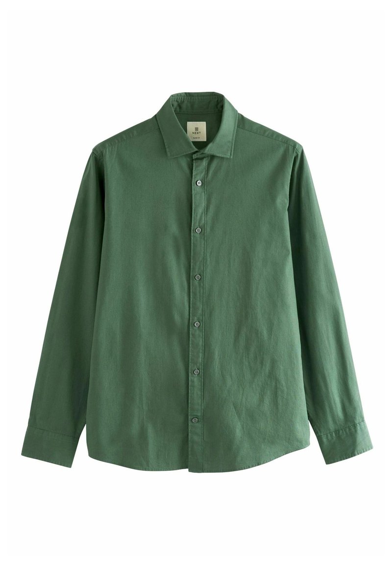 Next Overhemd groen