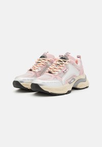 Buffalo TIGER - Športni copati - silver/rosa