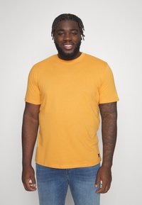 JACK & JONES T-shirt voor heren, biologisch katoen, zwart, L