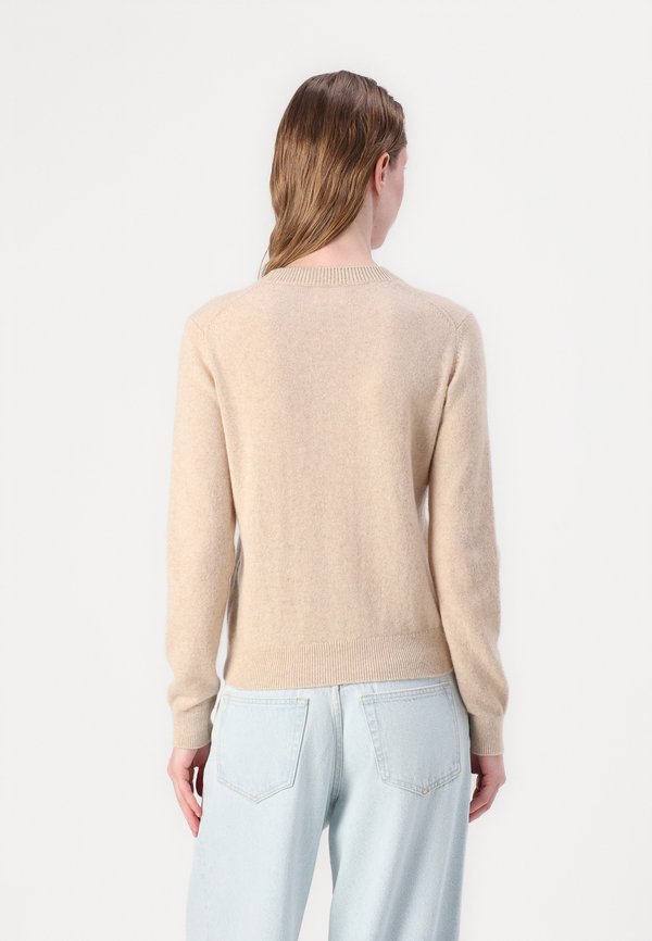 COEUR BRODERIE LIGHT - Jumper - beige chine2