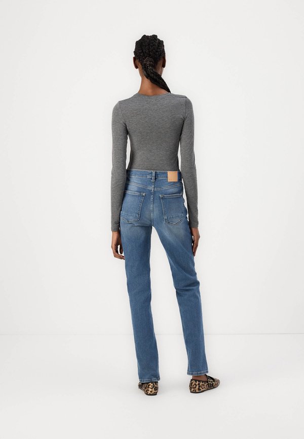 JONNA HIGH RISE  - Straight leg jeans - valene wash2