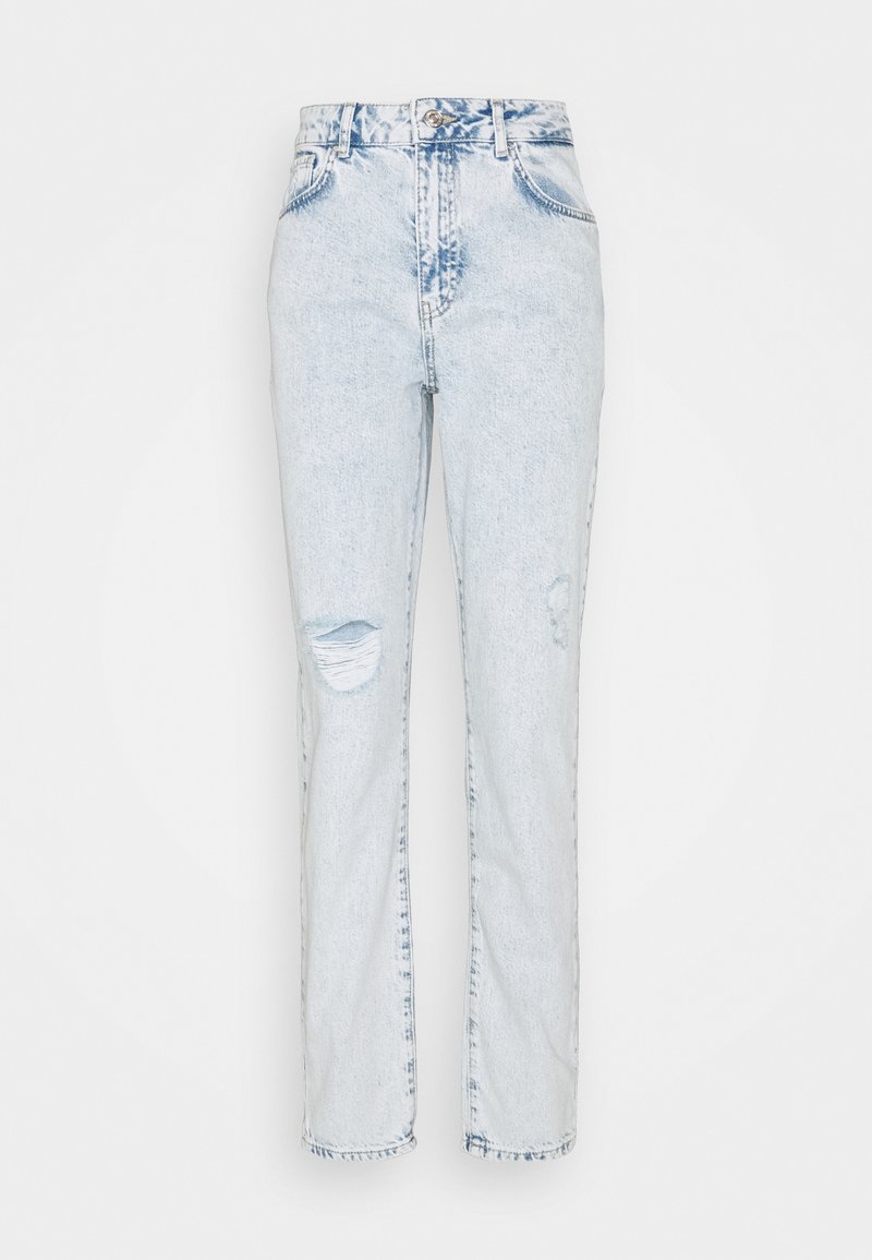 Noisy May Straight leg jeans lichtblauw denim