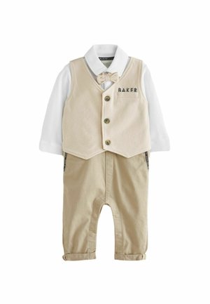 SMART MOCKABLE REGULAR FIT SET - Pluus - stone