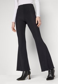 Even&Odd FLARED OTOMANN  - Leggings - black