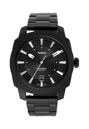 Fossil MACHINE - Ure - stainless steel & black