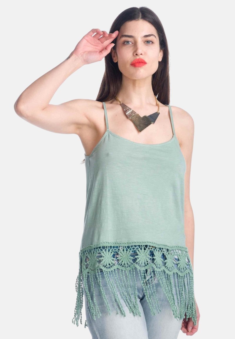 Koroshi STRAPS Top aquamarine/blau Zalando.de