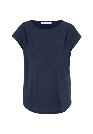 hessnatur T-shirt basic - dunkelblau