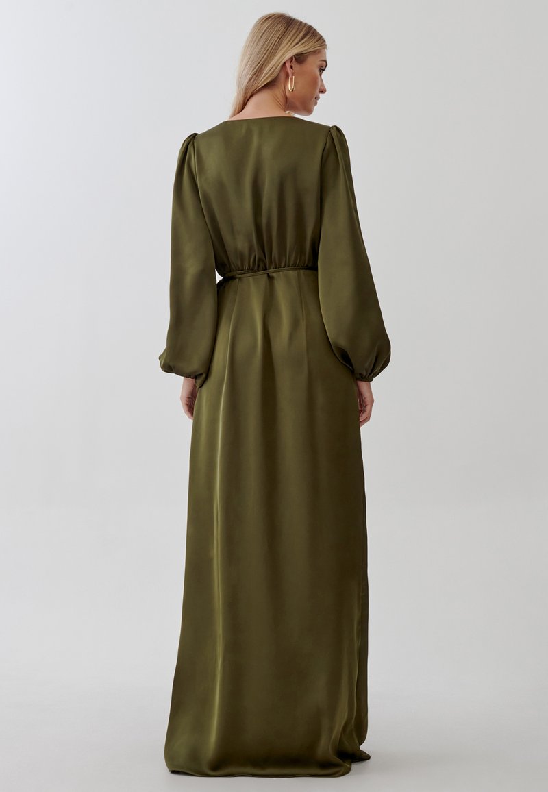 CHANCERY BETTIE WRAP - Maxi dress - dark olive/dark green - Zalando.ie