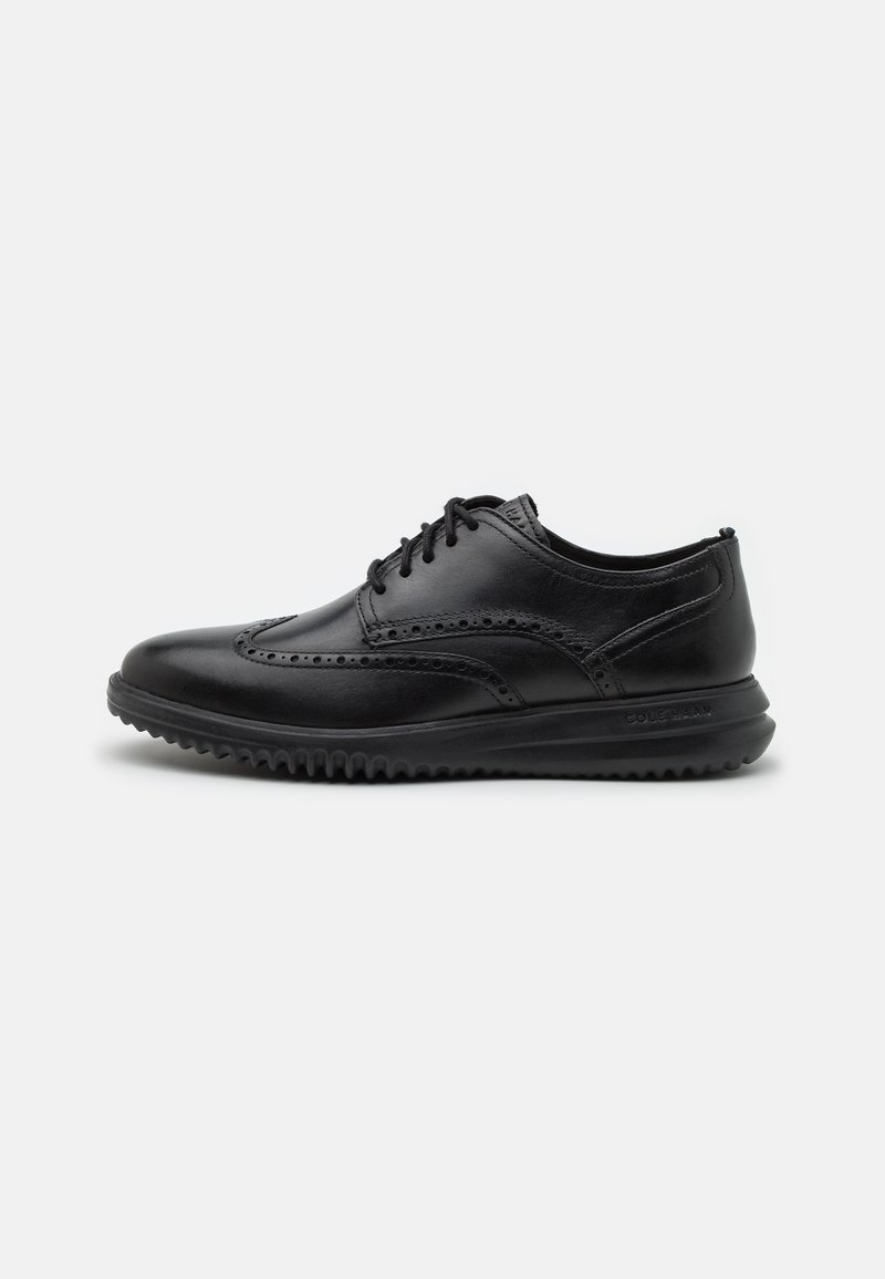 cole haan wingtip oxford black
