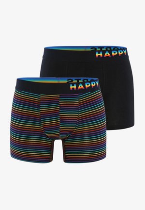 Happy Shorts, 2 PACK - Kurze Boxershorts - rainbow stripes