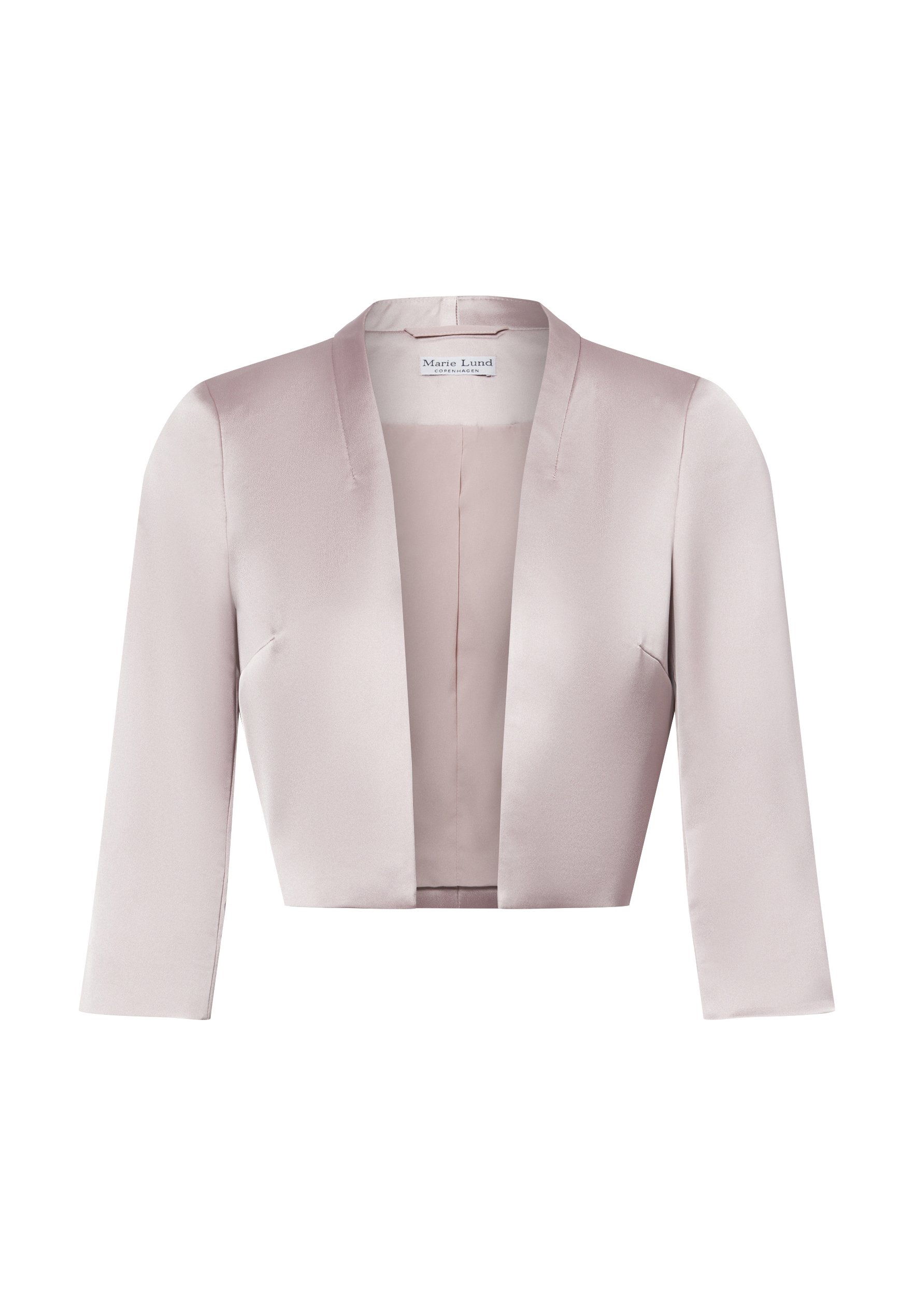 Marie Lund BOLERO Blazer kitt/white Zalando