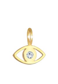 Elli SPARKLING EVIL EYE CHARM - MIT KRISTALLEN VON SWAROVSKI® - Riipus - gold-coloured