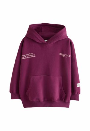 Next, REGULAR FIT - HOODIE . - Kapuzenpullover - berry red