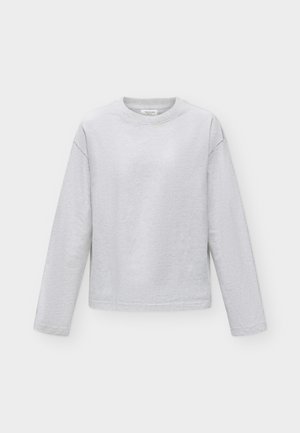 Gina Tricot, Μπλούζα με μακριά μανίκια - lt grey melange