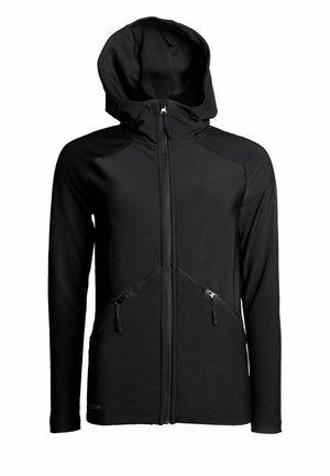 CLIMA HOOD - Fleecejacka - black