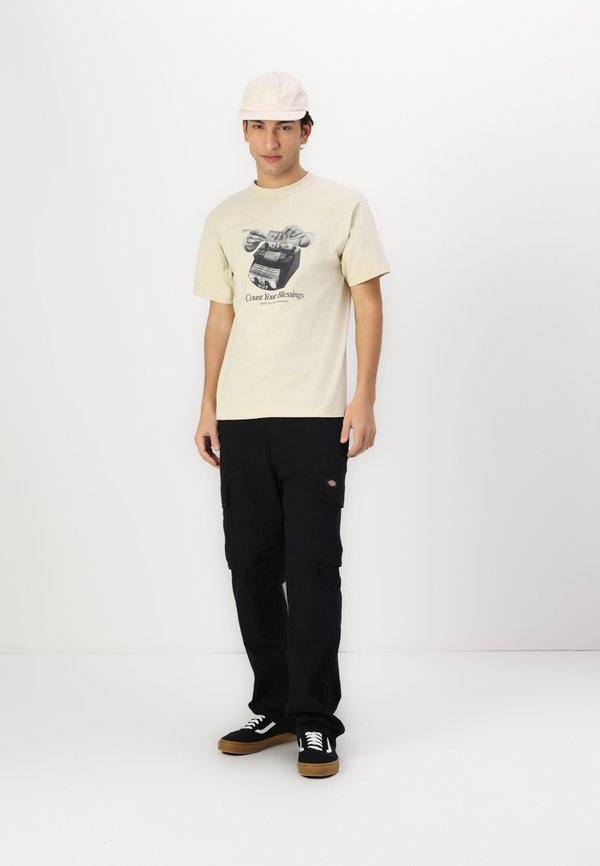 BLESSINGS TEE UNISEX - Print T-shirt - stone2