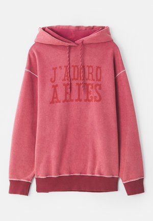 Aries, AGED PREMIUM J'ADORO COWBOY HOODIE - Φούτερ με κουκούλα - red